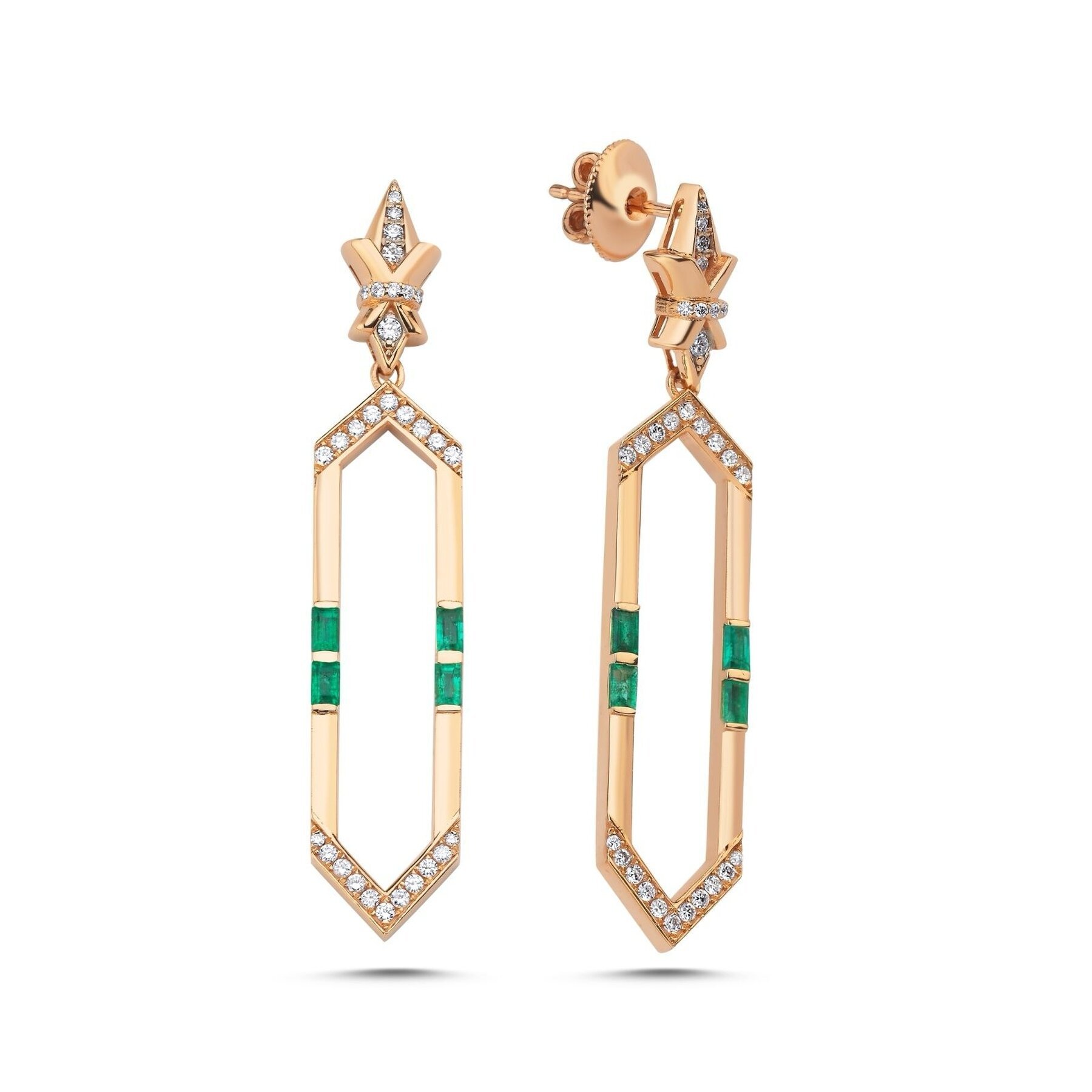 Agnes Green Earrings